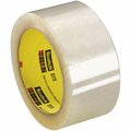 Swivel 2 in. x 55 yds. Clear 3M- 373 Carton Sealing Tape - Clear - 2 in. x 55 yds. SW3353030